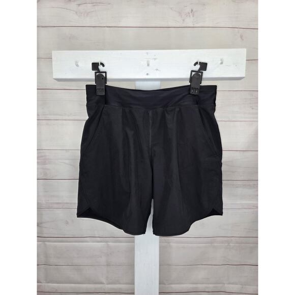 10 BLACK A572788 Lands End 7" Board Short - Picture 1 of 1